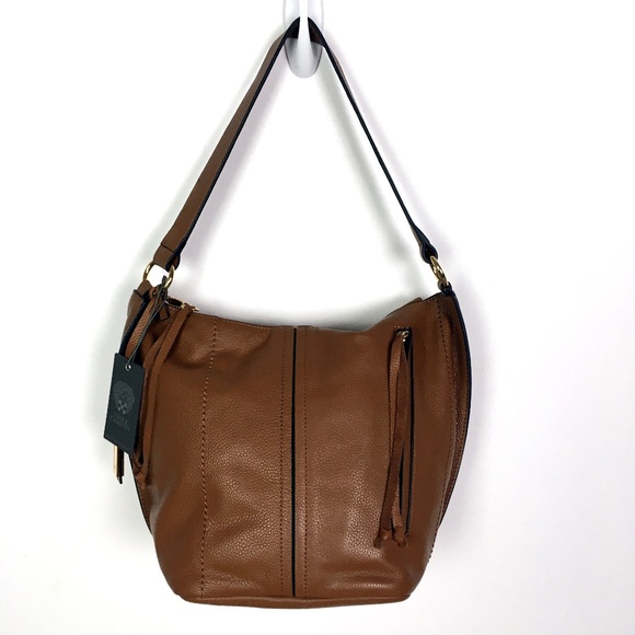 Vince Camuto Handbags - Vince Camuto Caol Leather Hobo Bag